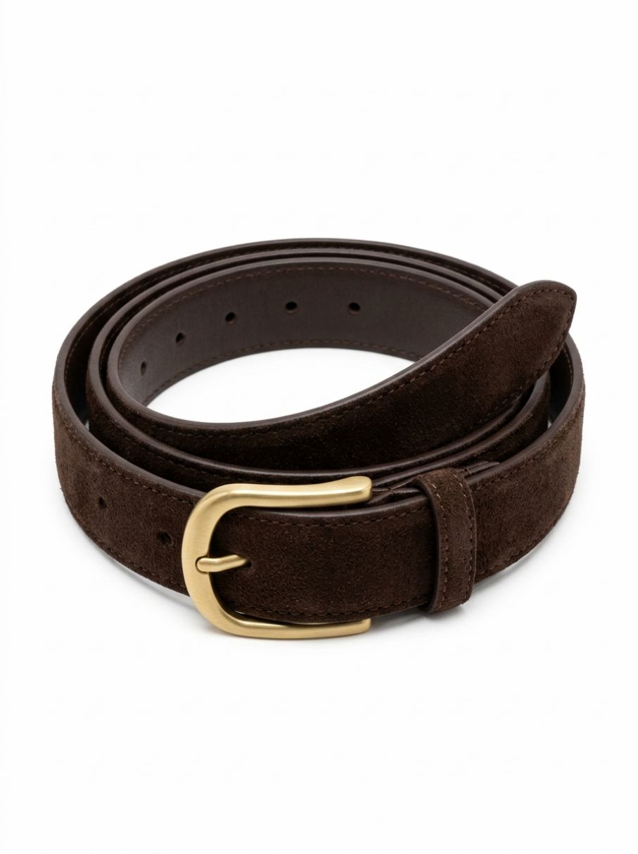 Brushed Suede Artisan Belt