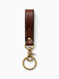 Hand-Burnished Calfskin Key Fob