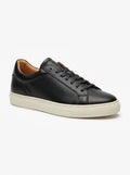 Minimalist Pebbled Leather Sneakers